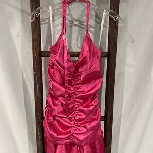 Paris Hilton Inspired Hot Pink Mini Dress